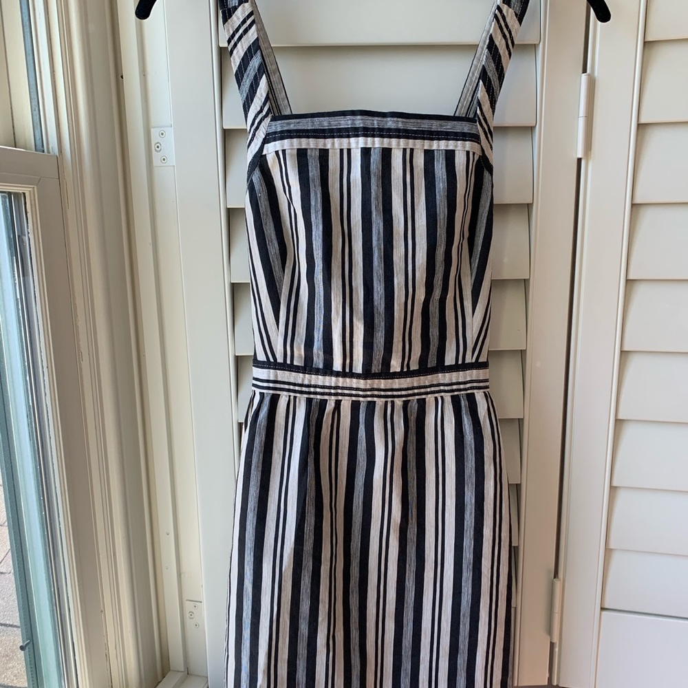 Striped madewell dress NEVER WORN